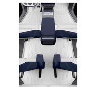 Tappetini per auto Tappetini per auto Per ZEEKR 9X 2025 2026-Presente | Tappetini per auto, per ZEEKR 9X 2025 2026-Presente, pelle PU, bianco, marrone, nero