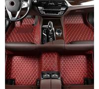 Tappetini Per Auto Tappetini Per BMW Serie 5 F10 2010-2016 Tappetini Tappetini Anteriori E Posteriori Set Di Protezione Fodere Tappeti Tappetino(Vino Rosso 3pz)
