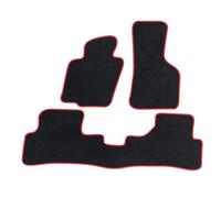 Tappetini Per Auto, Tappetini Per Per Passat B6/per Variant R36, Antiscivolo, Impermeabili, Accessori Interni Set cuscinetti per i piedi(rosso)