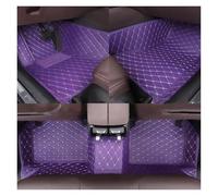 Tappetini per auto Tappetino Personalizzato Per Smart Tutti I Modelli Per Fortwo Per Forfour Per Roadster Tappeto Passerella Parti Interne Tappetini in Moquette(Viola)