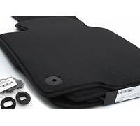 Tappetini per auto Velour originale qualità auto tappeto nero 4 pezzi