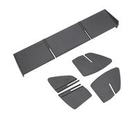 Tappetini per bagagliaio auto Adatto per Tesla Model Y 3 2020-2023 LHD, divisorio per vano portaoggetti, organizer, piastre di supporto per vano portaoggetti.