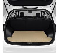 Tappetini Per Bagagliaio Auto Per Cayenne 2018-2024, Tappetino Protettivo Impermeabile Per Bagagliaio Posteriore, Tappetino Antigraffio Vasca(BEIGE)