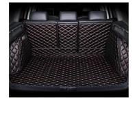 Tappetini Per Bagagliaio Auto Per LYNK&CO 01 2021-2023 Con Rete, Tappetino Per Bagagliaio, Protezione Per Bagagliaio Posteriore Proteggi(NERO ROSSO,X-2)