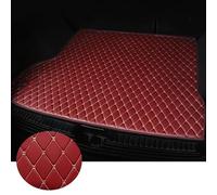 Tappetini Per Bagagliaio Auto Per PEUGEOT 5 Posti 5008 2017-2023, Tappetini Per Bagagliaio, Tappetini Posteriori, Tappetini Protettivi Vasca Antiscivolo(Vino rosso)