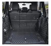 Tappetini Per Bagagliaio Durevoli Per Jeep Per Wrangler JL 4 Porte 2022-2018 Tappetini Speciali Rivestimento Per Bagagliaio(Black beigeB)