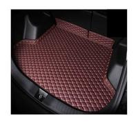 Tappetini per bagagliaio in pelle per Peugeot 508 508L 2019 2020 2021 tappetino per bagagliaio auto accessori auto tappetino per bagagliaio auto (rosso vinaccio-A)
