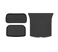 Tappetini Per Bagagliaio Per Tesla, Per Model Y, Per Juniper 2025, Impermeabili, Per La Protezione Del Vano Di Carico Posteriore Proteggi Bagagliaio(3Pcs Set A)