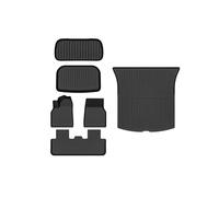 Tappetini Per Bagagliaio Per Tesla, Per Model Y, Per Juniper 2025, Impermeabili, Per La Protezione Del Vano Di Carico Posteriore Proteggi Bagagliaio(6Pcs Set A)