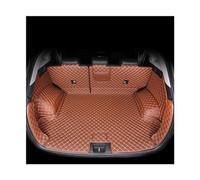 Tappetini per bagagliaio Per Tucson Suv 2019 2020 Tappetino Per Bagagliaio, Rivestimento Interno Per Bagagliaio, Schienale Del Sedile Posteriore, Protezione Per Bagagliaio(Brown set)