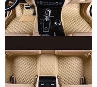 Tappetini per bagagliaio Tappetini Per Auto Personalizzati A 5 Posti Accessori Dell'auto Tappetini Antiscivolo Impermeabile Per Skoda Per Superbo Per Kodiaq Tappetino per auto tutte stagioni(Beige)
