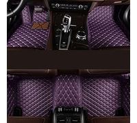 Tappetini per bagagliaio Tappetini Per Auto Personalizzati A 5 Posti Accessori Dell'auto Tappetini Antiscivolo Impermeabile Per Skoda Per Superbo Per Kodiaq Tappetino per auto tutte stagioni(Viola)