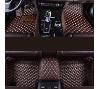 Tappetini per bagagliaio Tappetini Per Auto Personalizzati A 5 Posti Accessori Dell'auto Tappetini Antiscivolo Impermeabile Per Skoda Per Superbo Per Kodiaq Tappetino per auto tutte stagioni(Caffè)