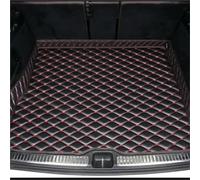 Tappetini Per Baule Auto Per BMW E87 Serie 1 E81 E82 F20 F21, Tappetino Per Baule Su Misura, Tappetini Interni Antiscivolo Protegge il Pianale(NERO ROSSO,X-4)