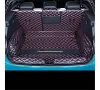 Tappetini Per Baule Auto Per ID.4X ID4 Crozz 2022 2023, Tappetini Per Bagagliaio, Tappetini Antiscivolo, Tappetini Di Protezione Proteggi(Set completo Nero Rosso,X-3)
