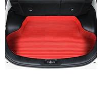 Tappetini Per Baule Auto Per Peugeot 206 207 2008 2014-2019 2020-2022, Tappetini Di Protezione Antiscivolo Per Il Pavimento Del Bagagliaio Proteggi(ROSSO,X-1)