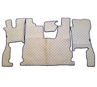 Tappetini per camion beige antiscivolo in ecopelle per Scania R 2016 + Next Gen