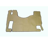 Tappetini per camion beige in ecopelle per Mercedes Actros MP2 MP3 LHD