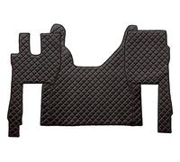 Tappetini per camion di alta qualità in eco pelle nera per cabina di guida...