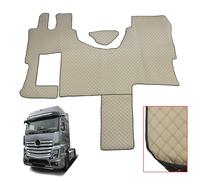 Tappetini per camion, in ecopelle, adatti per Mercedes Actros MP4 MP5 L Solostar / per cambio automatico / beige