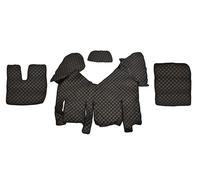 Tappetini per camion neri rivestimenti in ecopelle per frigorifero Iveco...