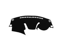 Tappetini per Console Centrale Adatto per Fxauto AEOKUS Dongfeng DFM AX7 2015-2019 Tappetino per cruscotto auto anti-sole Tappetino per cruscotto auto(RHD Black)