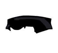 Tappetini per Console Centrale Adatto per Hyundai LA FESTA 2019~2020 LHD Car-styling Copertura antipolvere per cruscotto auto in pelle scamosciata(Black edging LHD)