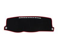 Tappetini per Console Centrale Adatto per tappetino per cruscotto auto Lifan 620 con guida a sinistra, tappetino per cruscotto, tappeto antiscivolo anti-UV per auto.(RIGHT Black)