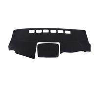 Tappetini per Console Centrale Tappetino protettivo antiscivolo per cruscotto Nissan NV200 Delica D3(RHD BLACK)