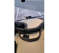 Tappetini per DAF XG 106 2021+ EURO 7 1 sedile pneumatico BEIGE Eco Pelle