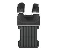 Tappetini Per Dodge Per Ram 1500 2019-2024 Non Adatto Modelli Classici Posteriore Scatola Portaoggetti Sotto Sedile TPE Rivestimento Pavimento Nero(LHD 4PCS fit withbox)