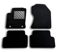 Tappetini per Ford Focus I dal 1998 al 2004 (Anche SW) Fix ovale Su misura, antiscivolo, battitacco in gomma rinforzata