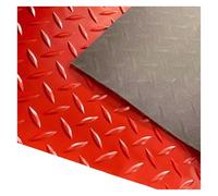 Tappetini per garage, in gomma diamantata, spessore 2,5 mm, antiscivolo, per magazzini e palestre, resistenti protezioni per pavimenti, 90 x 500 cm
