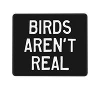 Tappetini per Il Mouse, Birds Arent Real Tappetino Mouse Lavabile Mousepad Confortevole Tappetino per Il Mouse da Gioco per Pc Notebook 25X30Cm