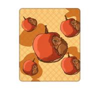Tappetini per Il Mouse da Gioco, Cute Little Hamster Tappeto Mouse Base in Gomma Mouse Pad Personalizzato Tappetino per Mouse per Notebook Laptop 25X30Cm