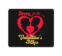 Tappetini per Il Mouse, Happy Love's Day Tappetino Mouse Gaming Antisfilacciamento Tampone per Mouse Personalizzato Tappeto Mouse per Casa Gamers 25X30Cm