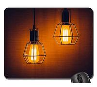 Tappetini Per Il Mouse, Light Lamp Electricity Power Design Electric Tappetini Per Il Mouse Da Gioco Liscia Tappetini Mouse Antipolvere Mousepad Per Laptop Pc 25X30Cm