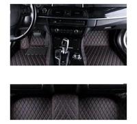 Tappetini Per Kia Per Sportage 2007-2017 Anti Sporco Pad In Pelle Pavimenti Tappeti Protettore Accessori Tappetini Auto(Nero ROSSO)