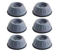 Tappetini per lavatrice Cuscinetti Vibranti for Lavatrice E Mobili Piedini In Gomma Antiscivolo Confezione Da 1-10 Pz(6pcs)