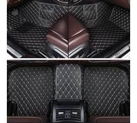 JGDLBXJY Tappetini per Mercedes Benz E-Klasse W213 | 2016-2023 tappeti Auto su Misura,Auto di Tappetino Impermeabile e Antiscivolo per Auto in Pelle PU Tappeti per Auto,Beige