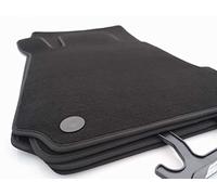 Tappetini per Mercedes W206 S206 AMG, in velluto, qualità originale, 4 pezzi, colore nero