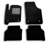 Tappetini per Opel Meriva A 2003-2010 tappeti Auto su Misura, Antiscivolo,battitacco in Gomma Rinforzato, Bottoni di Ancoraggio