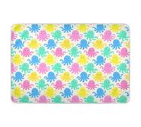 Tappetini per pannolini beige con sagoma di animali del mare, impermeabili, lavabili, per letto, simpatici, per neonati, 132,1 x 86,4 cm (lunghezza x larghezza)