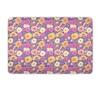 Tappetini per pannolini riutilizzabili extra large colorati con motivo floreale altamente assorbente per imparare a cambiare biancheria da letto per bambini, 132,1 cm di lunghezza x 86,4 cm di