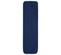 Tappetini per Scale 15 Pezzi 75x20 cm Blu scivolo con Supporto Lattice | 100% PP, lavabili in lavatrice, altezza pelo 8 mm, uso interno, design rettangolare