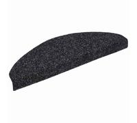 Tappetini per scale adesivi 20 pezzi, 65 x 21 x 4 cm, colore: nero | Facile pulizia della macchina, rumore non, graffi,uso interno, installazione semplice