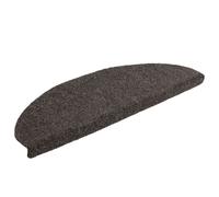 vidaXL Tappetini per Scale autoadesivi 20 pz 65x21x4 cm Antracite Semicircolari Grandi