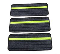 Tappetini per scale per camper, confezione da 3 pezzi, colore grigio, 19,5 x 49,3 cm, antiscivolo con bagliore al buio, tappetini autoadesivi per esterni per gradini per camper, rimorchi, per tappeti