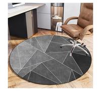 Tappetini per sedie per pavimenti duri Tappetino rotondo for sedia da gioco da ufficio for pavimenti in legno con moquette, diverse dimensioni, multicolore(B,140 cm)