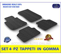 Tappetini per Serie 3 E90 2005>2012 Gomma Tappeti per auto antiscivolo su misura